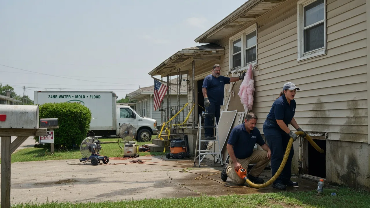 Water Damage Repair in North Little Rock, AR near me